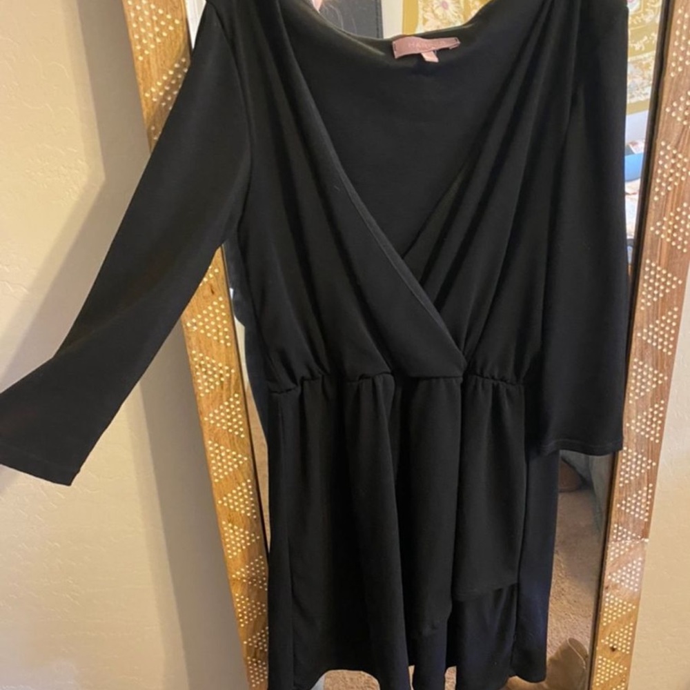 lulus black dress
